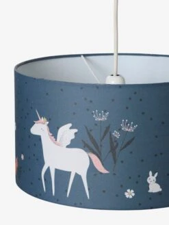 Abat-jour Pour Suspension FORÊT ENCHANTEE Bleu - Vertbaudet -Produits Pour Bébé abat jour pour suspension foret enchantee 2