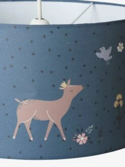 Abat-jour Pour Suspension FORÊT ENCHANTEE Bleu - Vertbaudet -Produits Pour Bébé abat jour pour suspension foret enchantee 3