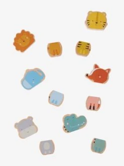 Animaux Magnétiques à Assembler En Bois FSC® Multicolore - Vertbaudet -Produits Pour Bébé animaux magnetiques a assembler en bois fsc 3