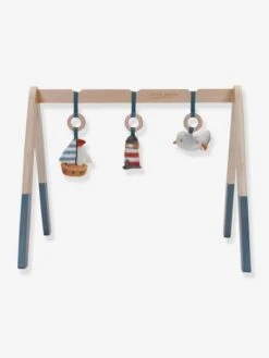 Arche En Bois D'Éveil Mouette Sailors Bay - LITTLE DUTCH Bleu Grisé - Little Dutch -Produits Pour Bébé arche en bois deveil mouette sailors bay little dutch 2
