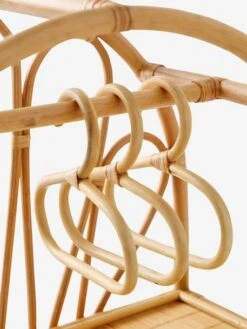 Armoire Poupon En Rotin Beige - Vertbaudet -Produits Pour Bébé armoire poupon en rotin 3