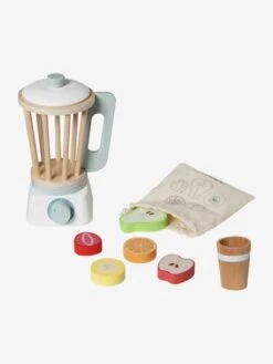 Blender + Tranches De Fruits En Bois FSC® Multicolore - Vertbaudet -Produits Pour Bébé blender tranches de fruits en bois fsc 4