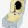 Boîte à Musique Cube Le Petit Prince Et Le Mouton - TROUSSELIER Bleu Pâle - Toutes Les Marques -Produits Pour Bébé boite a musique cube le petit prince et le mouton trousselier
