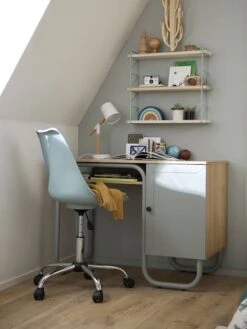 Bureau Enfant Vintage OXFORD Bleu - Vertbaudet -Produits Pour Bébé bureau enfant vintage oxford 5