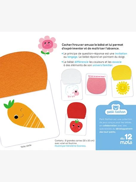 Cache-cache Couleurs NATHAN Blanc - Nathan 8 Cache-cache Couleurs NATHAN Blanc - Nathan – Image 6