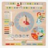 Calendrier En Bois FSC® Multicolore - Vertbaudet -Produits Pour Bébé calendrier en bois fsc