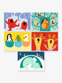 Cartes à Gratter Animaux à Découvrir DJECO Vert - Djeco -Produits Pour Bébé cartes a gratter animaux a decouvrir djeco 3