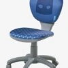 Chaise De Bureau à Roulettes Enfant Super-héros Bleu - Vertbaudet -Produits Pour Bébé chaise de bureau a roulettes enfant super heros