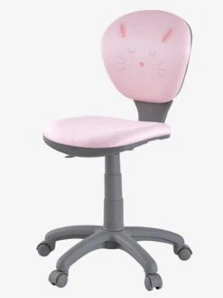 Chaise De Bureau Enfant à Roulettes Rose - Vertbaudet