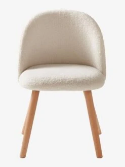 Chaise Fausse Fourrure Enfant Ivoire - Vertbaudet -Produits Pour Bébé chaise fausse fourrure enfant 2