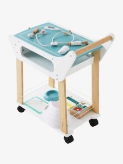 Chariot De Vétérinaire En Bois FSC® Blanc - Vertbaudet -Produits Pour Bébé chariot de veterinaire en bois fsc 3