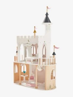 Château De Princesse Pour Poupées Mannequins En Bois FSC® Blanc - Vertbaudet -Produits Pour Bébé chateau de princesse pour poupees mannequins en bois fsc 3