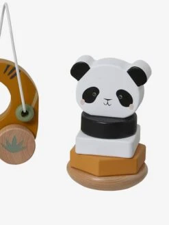 Coffret 3 Jeux D'éveil TANZANIE En Bois FSC® Orange - Vertbaudet -Produits Pour Bébé coffret 3 jeux deveil tanzanie en bois fsc 5