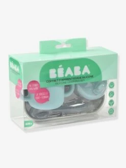 Coffret D’apprentissage 3 Pièces BEABA En Silicone Rose - Beaba -Produits Pour Bébé coffret dapprentissage 3 pieces beaba en silicone 4