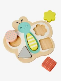 Coffret De 3 Jeux D'éveil En Bois FSC® Multicolore - Vertbaudet -Produits Pour Bébé coffret de 3 jeux deveil en bois fsc 3