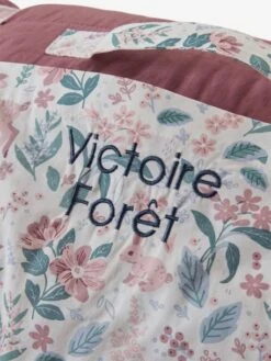 Couchage De Sieste Maternelle MINILI VICTORIA Personnalisable Prune - Vertbaudet -Produits Pour Bébé couchage de sieste maternelle minili victoria personnalisable 3