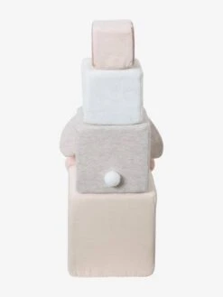 Cubes En Tissu GRENIER Beige - Vertbaudet -Produits Pour Bébé cubes en tissu grenier 4