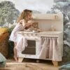 Cuisinette équipée Avec Rideau - En Bois FSC® Multicolore - Vertbaudet -Produits Pour Bébé cuisinette equipee avec rideau en bois fsc