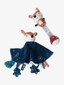 Doudou + Bâton De Pluie Forêt Enchantée Multicolore - Vertbaudet -Produits Pour Bébé doudou baton de pluie foret enchantee 2