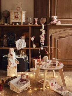 Doudou Carré En Gaze De Coton GRENIER Blanc - Vertbaudet -Produits Pour Bébé doudou carre en gaze de coton grenier 2