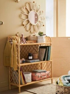 Etagère Bibliothèque Rotin 3 Niveaux Eden Naturel - Vertbaudet -Produits Pour Bébé etagere bibliotheque rotin 3 niveaux eden 3