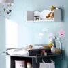 Etagère Murale LIGNE NUAGE Blanc - Vertbaudet -Produits Pour Bébé etagere murale ligne nuage