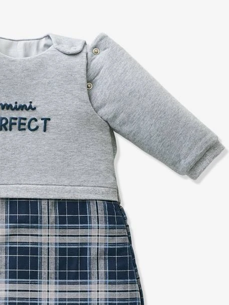 Gigoteuse Manches Amovibles MINI PERFECT Gris Chiné / Bleu - Vertbaudet 5 Gigoteuse Manches Amovibles MINI PERFECT Gris Chiné / Bleu - Vertbaudet – Image 3