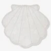 Grand Tapis En Fourrure Coquillage SOUS L'OCÉAN Ecru - Vertbaudet -Produits Pour Bébé grand tapis en fourrure coquillage sous locean