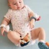 Hochets Mains Et Pieds Forêt Enchantée Multicolore - Vertbaudet -Produits Pour Bébé hochets mains et pieds foret enchantee