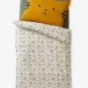Housse De Couette Bébé En Gaze De Coton HANOÏ Ivoire Imprimé - Vertbaudet -Produits Pour Bébé housse de couette bebe en gaze de coton hanoi