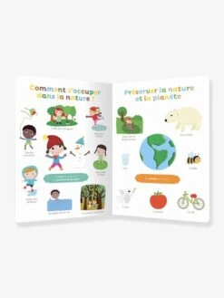 Imagier Ma Nature à Découvrir Et à Toucher AUZOU Blanc - Auzou -Produits Pour Bébé imagier ma nature a decouvrir et a toucher auzou 2