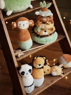 Jeu De Quilles En Tissu TANZANIE Multicolore - Vertbaudet -Produits Pour Bébé jeu de quilles en tissu tanzanie 4