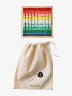 Jeu Des Tables De Multiplication En Bois FSC® Multicolore - Vertbaudet -Produits Pour Bébé jeu des tables de multiplication en bois fsc 3