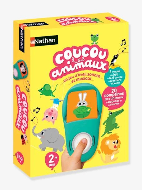 Jeu Interactif Coucou Les Animaux - NATHAN Vert - Nathan 4 Jeu Interactif Coucou Les Animaux - NATHAN Vert - Nathan – Image 2