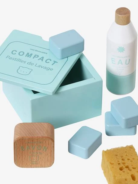 Kit Produits Ménagers En Bois FSC® Blanc - Vertbaudet 5 Kit Produits Ménagers En Bois FSC® Blanc - Vertbaudet – Image 4