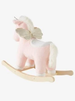 Licorne à Bascule FSC® Rose - Vertbaudet -Produits Pour Bébé licorne a bascule fsc 2