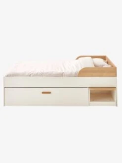 Lit Enfant Multi Rangements HAPPY Blanc - Vertbaudet -Produits Pour Bébé lit enfant multi rangements happy 4