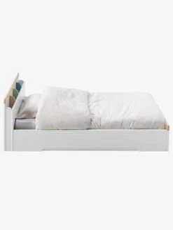 Lit évolutif Enfant LIGNE ABC Blanc - Bois - Vertbaudet -Produits Pour Bébé lit evolutif enfant ligne abc 3