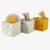 Lot De 3 Bacs De Rangement Hanoï Blanc - Vertbaudet -Produits Pour Bébé lot de 3 bacs de rangement hanoi