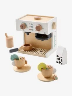Machine à Café Et à Thé En Bois FSC® Multicolore - Vertbaudet -Produits Pour Bébé machine a cafe et a the en bois fsc 5