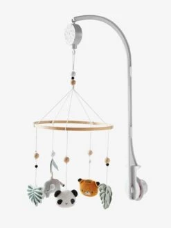 Mobile Musical HANOÏ Vert / Multicolore - Vertbaudet -Produits Pour Bébé mobile musical hanoi 2