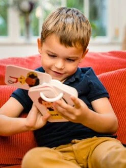 Mon Imagier Des émotions - NATHAN Rose - Nathan -Produits Pour Bébé mon imagier des emotions nathan 2