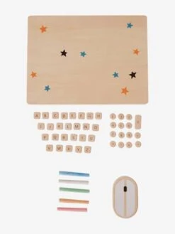 Ordinateur Portable En Bois FSC® Noir - Vertbaudet -Produits Pour Bébé ordinateur portable en bois fsc 2