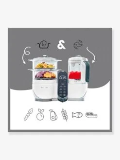 Pack Robot BABYMOOV Nutribaby+/3 Babybols Blanc - Babymoov -Produits Pour Bébé pack robot babymoov nutribaby3 babybols 3