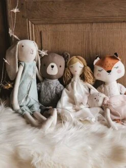 Poupée Dame Renarde Orange - Vertbaudet -Produits Pour Bébé poupee dame renarde 2