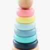 Pyramide D'éveil En Bois FSC® Multicolore - Vertbaudet -Produits Pour Bébé pyramide deveil en bois fsc