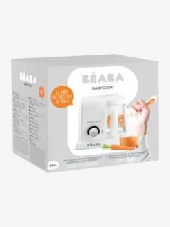 Robot 4 En 1 BEABA Babycook Solo Blanc/vert - Beaba -Produits Pour Bébé robot 4 en 1 beaba babycook solo 3
