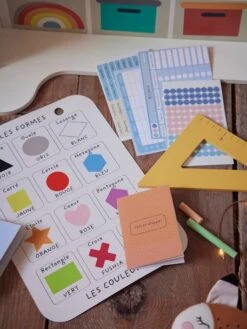 Salle De Classe Triptyque En Bois FSC® Multicolore - Vertbaudet 10 Salle De Classe Triptyque En Bois FSC® Multicolore - Vertbaudet -Produits Pour Bébé salle de classe triptyque en bois fsc 2