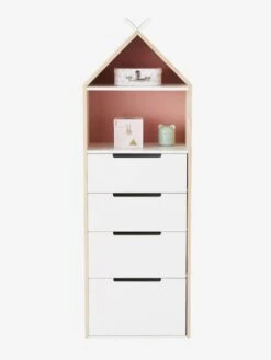 Semainier Fond Réversible Bleu Ou Rose LIGNE TIPILI Bleu Clair - Vertbaudet -Produits Pour Bébé semainier fond reversible bleu ou rose ligne tipili 3