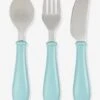 Set 3 Couverts D'apprentissage Inox BEABA Airy Green - Beaba -Produits Pour Bébé set 3 couverts dapprentissage inox beaba